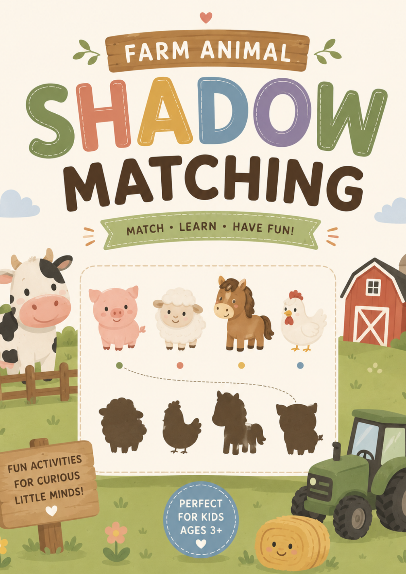 FREE Shadow Matching Activity